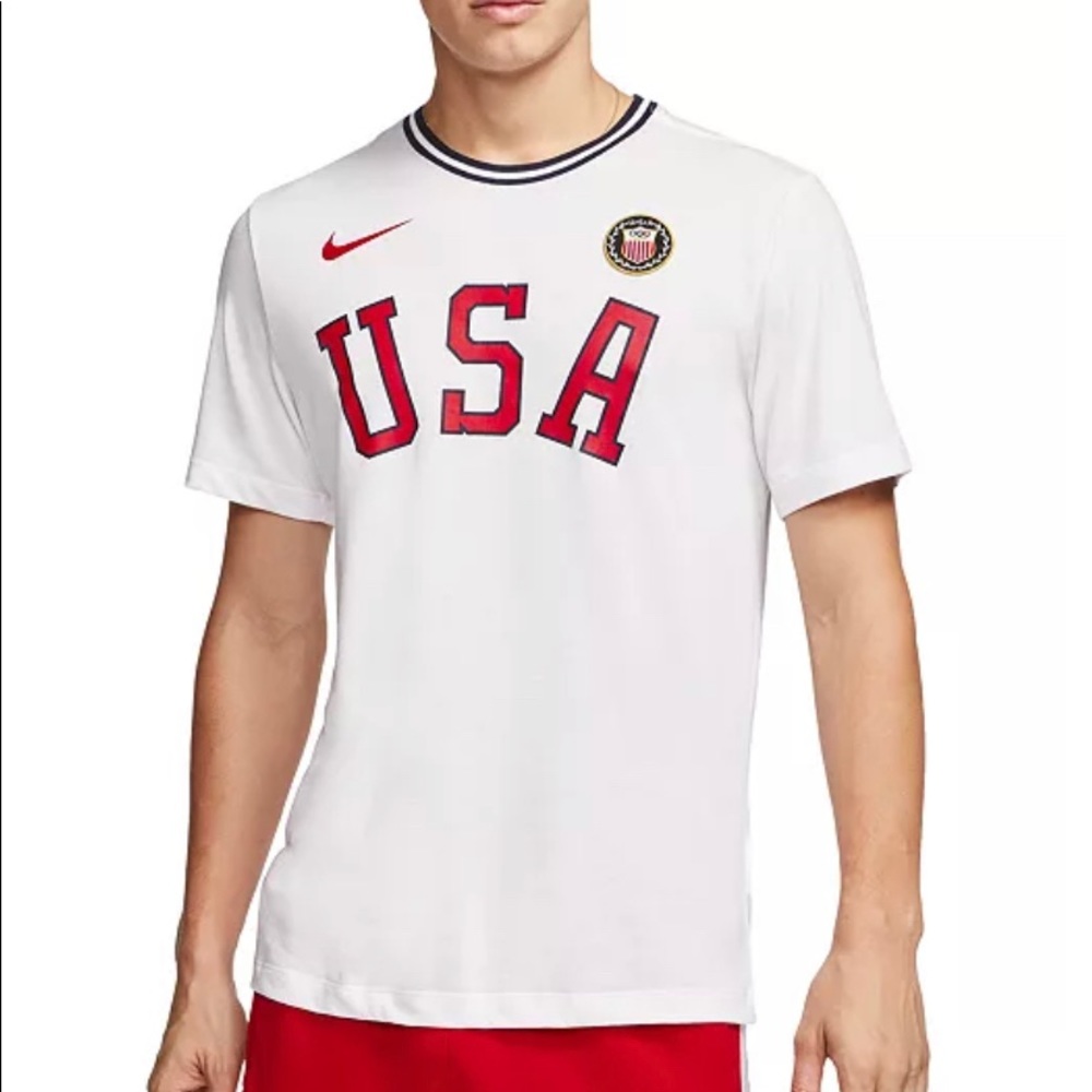 Men’s Nike USA t-shirt. White new with tags. Size XL and large